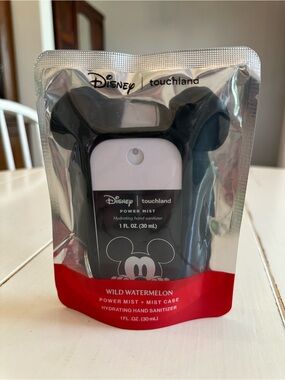 Disney Touchland Wild Watermelon Power Mist with Black Mickey Case